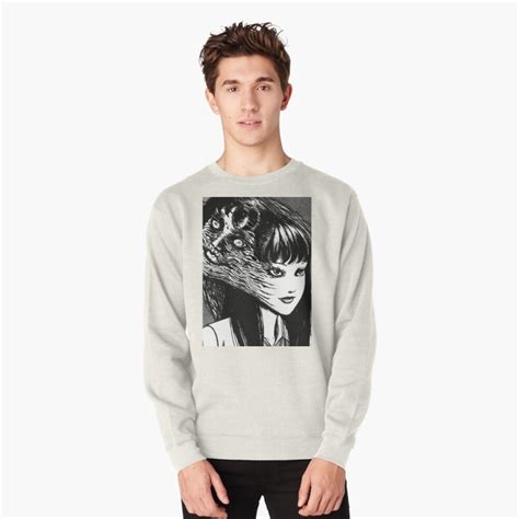 Junji Ito Two Faces Pullover Sweatshirt By Weloveanime Redbubble