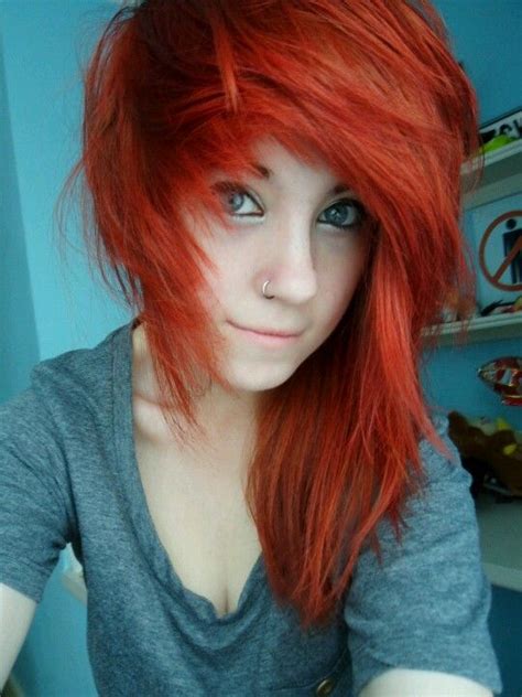 60 Cute Emo Hairstyles What Do You Think Of Emoscene Hair Red