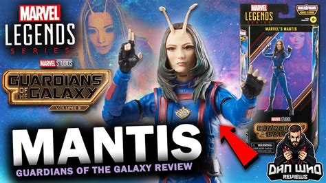 Marvel Legends Mantis Guardians Of The Galaxy Vol 3 Cosmo Baf Wave Review Youtube