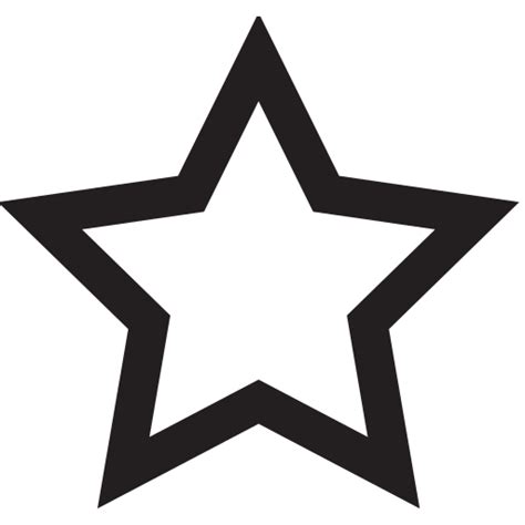 Empty Star Icon Free Download On Iconfinder