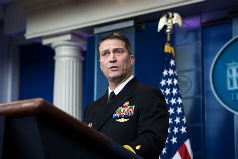 Trump Taps His Doctor To Replace Shulkin At Va Choosing Personal Chemistry Over Traditional