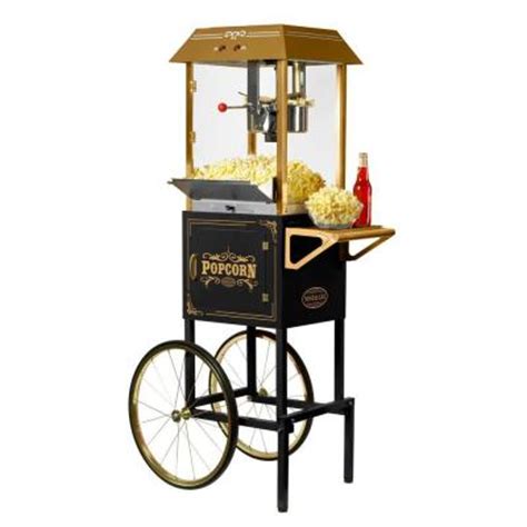Your current version of internet explorer is out of date. Nostalgia 59 in. Old Fashioned Movie Time Popcorn Cart in ...