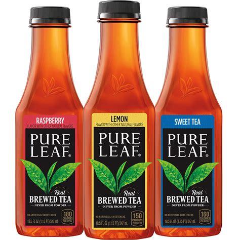 Buy Pure Leaf Iced Tea Sweetened Variety Pack 185 Fl Oz Cans 12