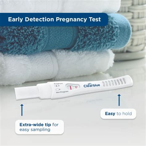 Clearblue Early Detection Pregnancy Test 3 Ct Frys Food Stores