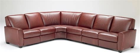 Here's what you need to know to make your pick. Natuzzi Editions Transitional Leather Sectional Sofa B615