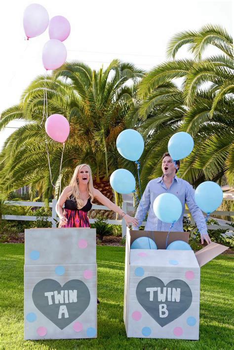 Twin Baby Gender Reveal Ideas Calilewisme