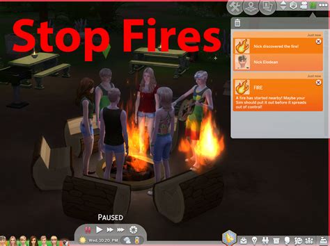 Sims 4 How To Start A Fire Cheat - No More House Fires - The Sims 4 Catalog