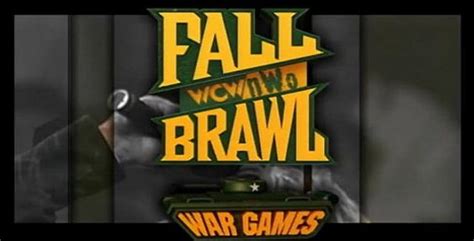 Review Fall Brawl 1998 When Wcw Goes To Wargames