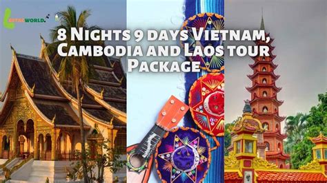 8 Nights 9 Days Vietnam Cambodia And Laos Tour Package