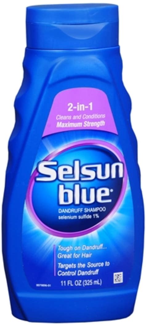 Selsun Blue 2 In 1 Maximum Strength Dandruff Shampoo 11 Oz Pack Of 2