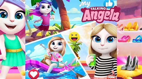 My Talking Angela Gameplay Great Makeover For Children Hd 2018 Youtube