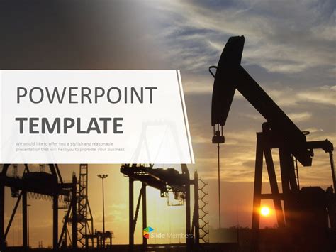 Free Powerpoint Template Oil Industry