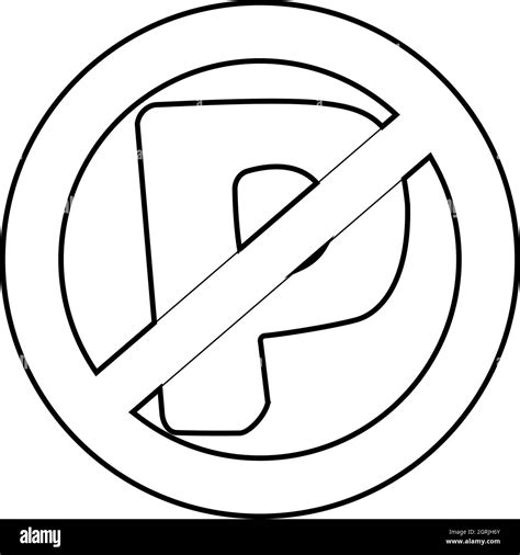 No Parking Sign Black And White Stock Photos And Images Alamy
