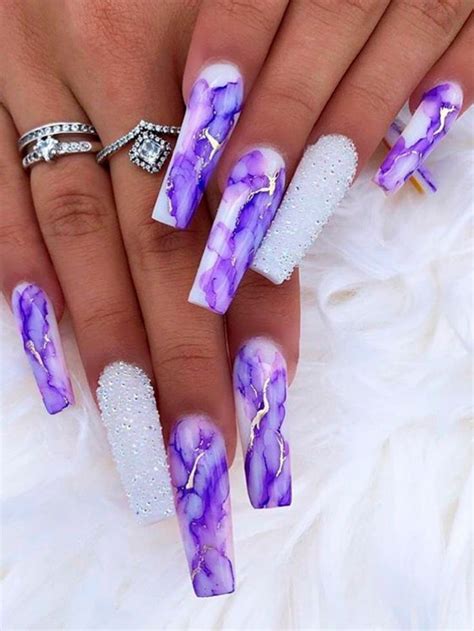 50 Baddie Nails Acrylic Designs Ideas Nail Designs Purple Nail Designs Long Acrylic Nail Designs