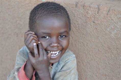 Smile Of The Poor Mzungu The Truth Is The Child Had That Expression