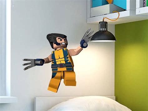 Handmade Reusable Removable Wall Decal Lego By Canvasstickers 2799