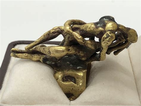 Rare Brutalist Bronze Kinetic Ring By Pal Kepenyes Sex Etsy Free Download Nude Photo Gallery