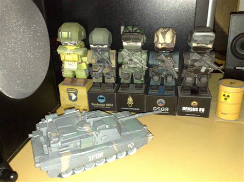 Paper Soldiers Papercraft By Mironius On Deviantart