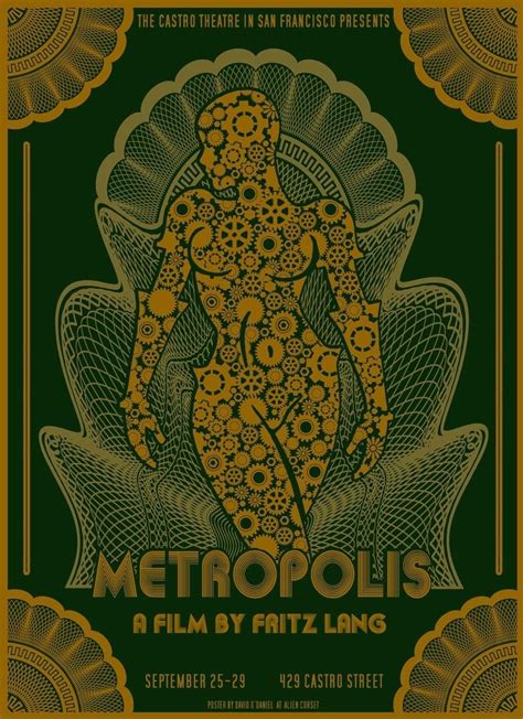 Metropolis Movie Poster Castro Theater S F CA Metropolis Poster