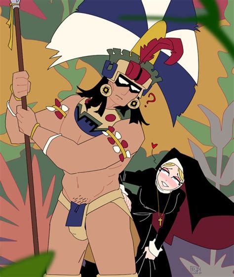 Rule 34 Aztec Blonde Hair Christian Christianity History Mexican Male
