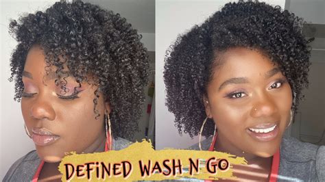 New Wash N Go Combo On Type 3 And 4 Low Porosity Hair Youtube