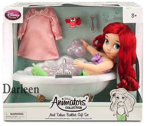 Animators Collection Ariel Deluxe Bathtub Tset Disney Princess