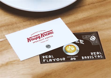 Did we mention you get a free doughnut just for signing up? Krispy Kreme redesigns its coffee reward card - Emre Aral - Information Designer