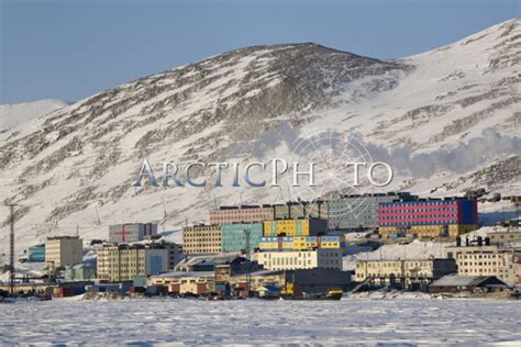 The Town Of Providenya On The Chukotskiy Peninsula Chukotka Siberia