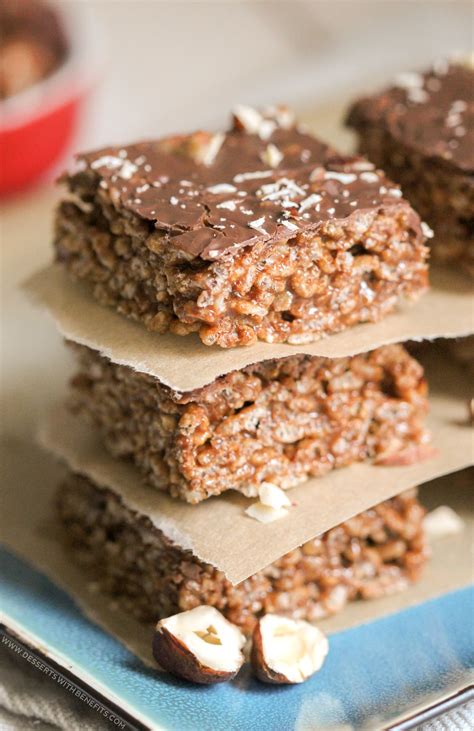 I guarantee almost all of these ingredients are probably already in your kitchen egg free: Healthy No-Bake Nutella Krispy Treats | gluten free, refined sugar free