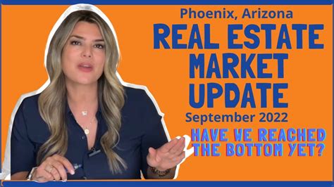 Phoenix Arizona Real Estate Market September 2022 Youtube