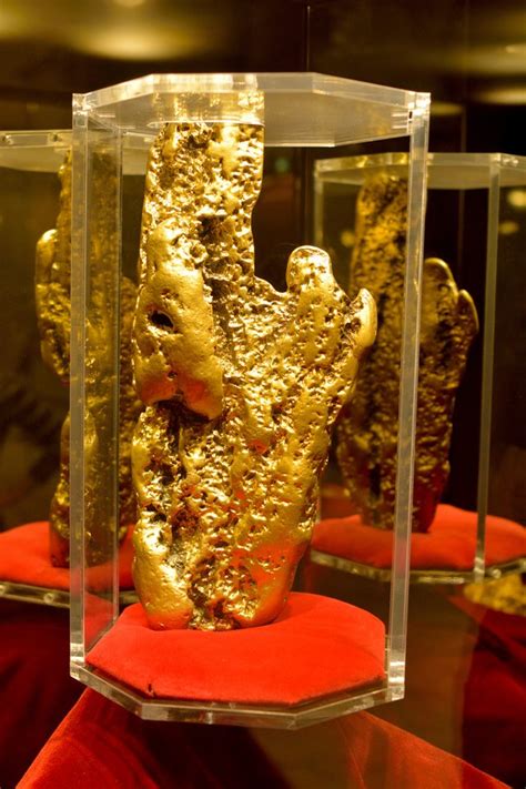 Many discoveries of large gold nuggets have been recorded, but most were melted down into gold bars. Worlds Largest Gold Nugget Found with a Metal Detector - The Hand of Faith