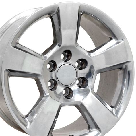 Chevrolet Tahoe Style Replica Wheels Polished 20x9 Set