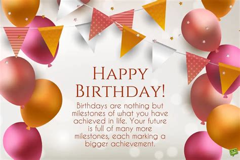 Inspirational Birthday Wishes Messages To Motivate And Celebrate