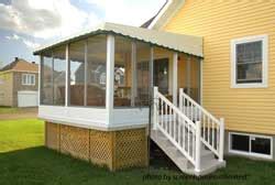 Make sure that the dimensions of the door also fit the dimensions for the door opening in your porch. A Screen Porch Kit is a Great Way to Make a Porch Enclosure