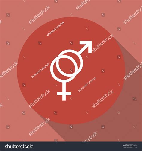 Male Female Sex Symbol Vector Illustration Stock Vector Royalty Free 379795684 Shutterstock