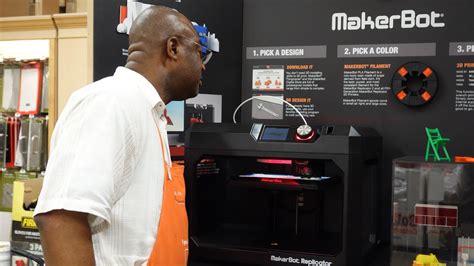 Home Depot Teams With Makerbot To Offer 3d Printers Online And In