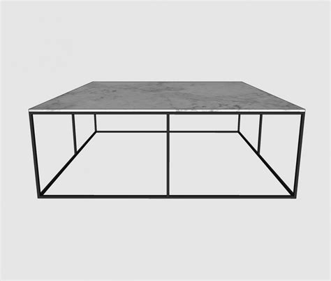 Large Square Marble Coffee Table Sketchup Hub