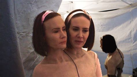 American Horror Story Freak Show Inside The Freak Show The Tattler Twins Played By Sarah