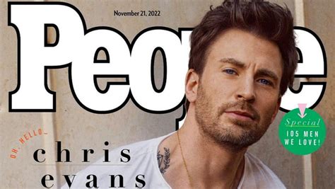 Chris Evans Named People Magazines Sexiest Man Alive Lifestyle