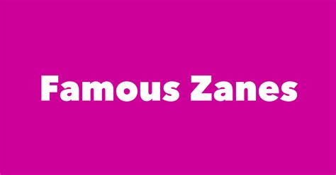 Most Famous People Named Zane 1 Is Zane Lowe