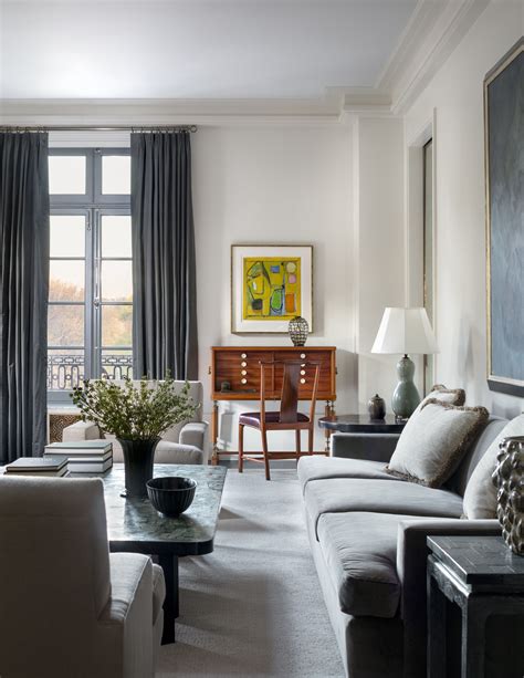 Living Room Of Upper East Side Apartment Overlooking The Frick Living