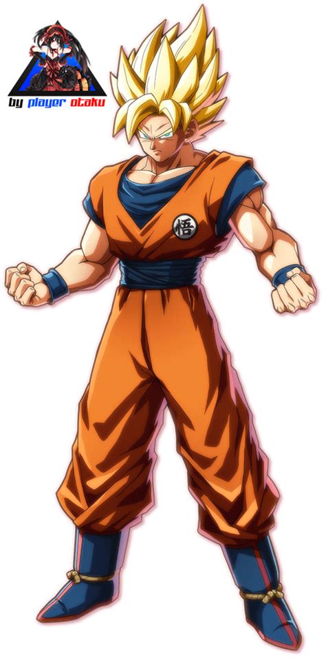 We will also list only official before we jump into the dragon ball fighterz character moves we should first understand what a super move is and a sparkling blast that every. Dragon Ball Fighterz Goku SSJ Render HD by PlayerOtaku ...