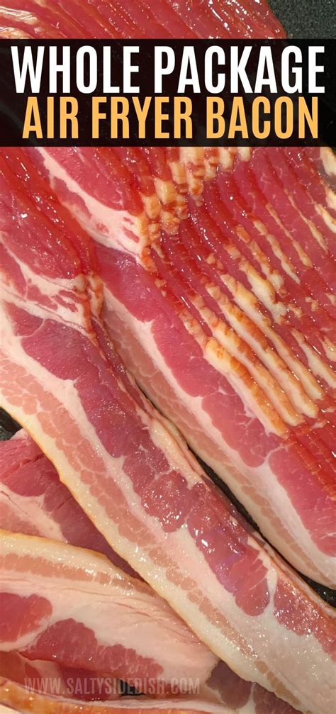 It's not easy to maintain a healthy weight. Easy Air Fryer Bacon | Air fryer, Air fryer recipes
