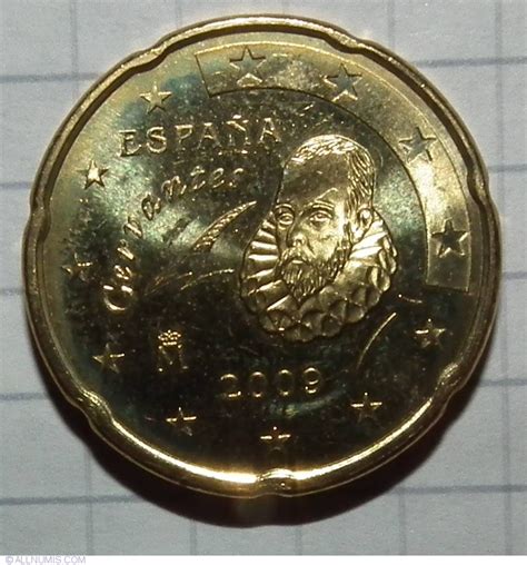 20 Euro Cents 2009 Juan Carlos I 2000 2009 Spain Coin 24060