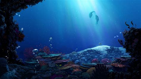 Anime Underwater Wallpapers Bigbeamng