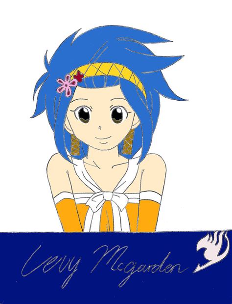 Levy Mcgarden Colored By Tgohan On Deviantart