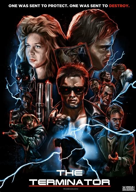 The Terminator 80s Movie Posters Movie Poster Art Print Poster