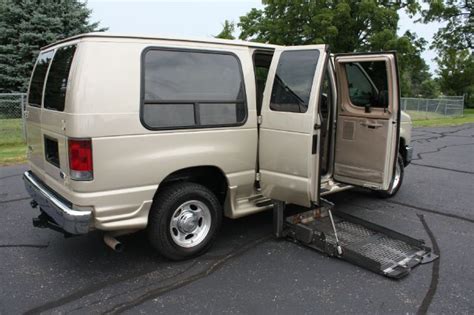 2008 Ford Econoline Wheelchair Accessible Full Size Van With A Lowered