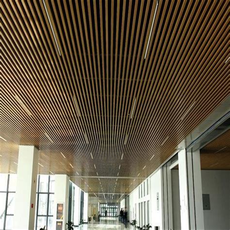 Discover the unique baffle ceiling system by alucraft. Aluminum Baffle Ceiling Metal Ceiling Tiles Aluminum ...