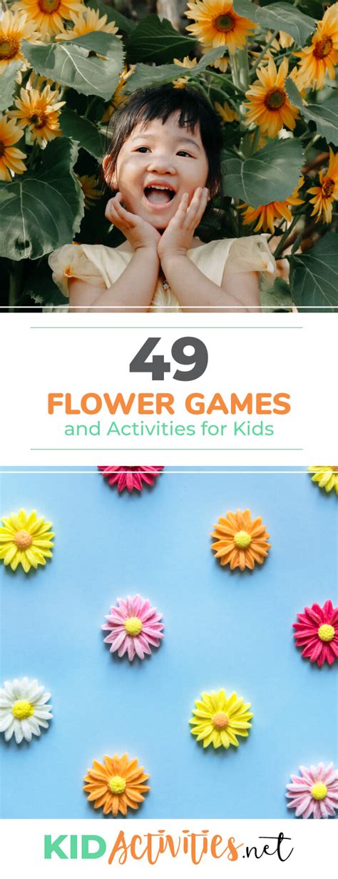 49 Flower Games And Activities For Kids